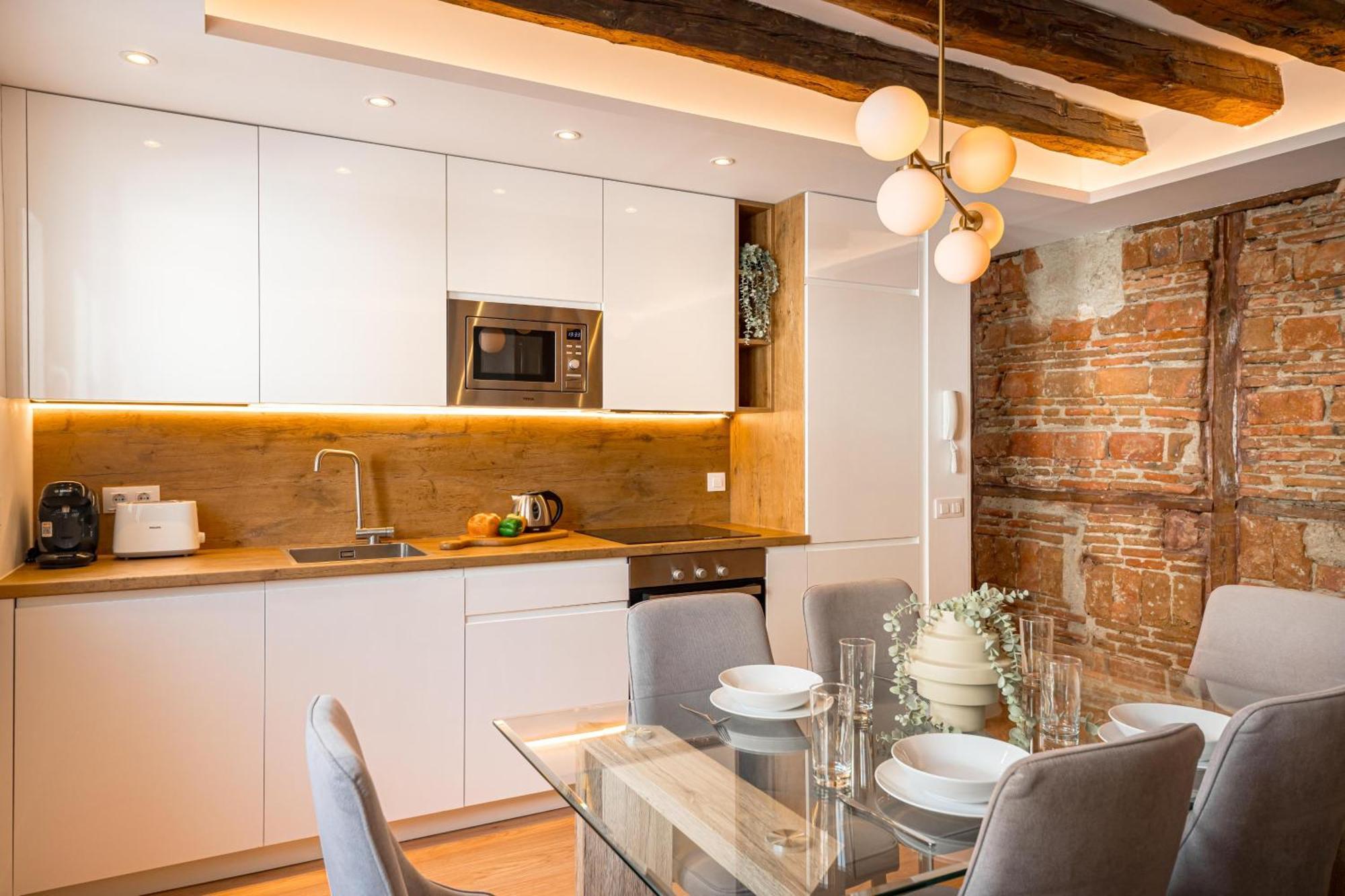 מדריד Chueca II Calle Barco 2Br 2Bh מראה חיצוני תמונה