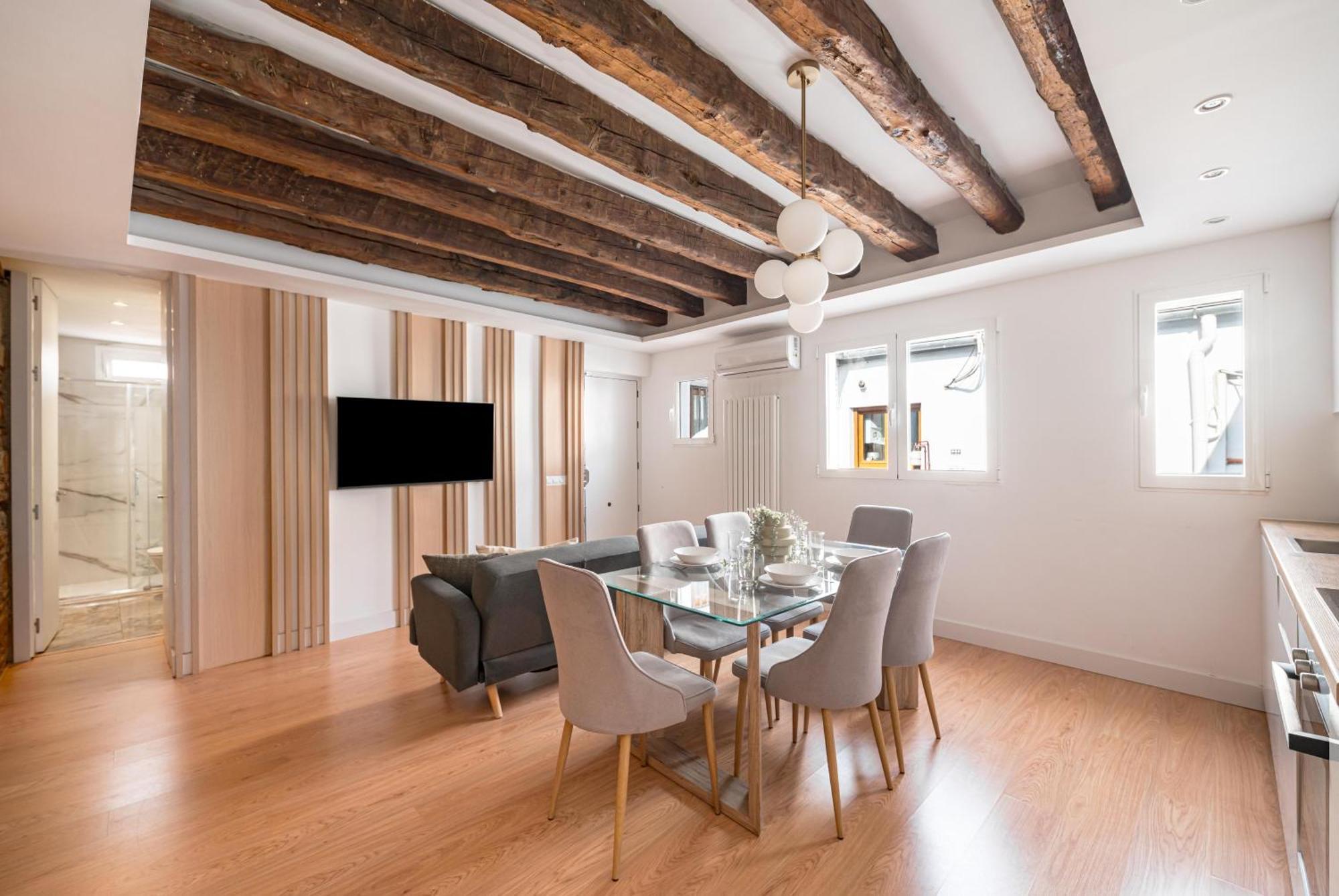 מדריד Chueca II Calle Barco 2Br 2Bh מראה חיצוני תמונה